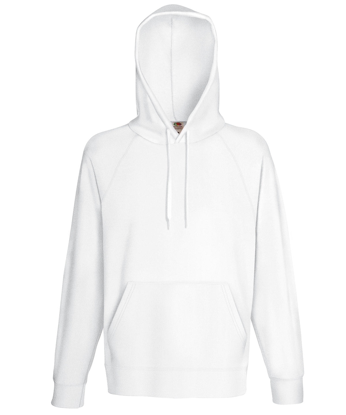 Mens Lightweight Hooded Sweatshirt with Raglan Sleeves