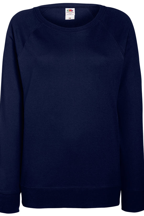 Womens Lightweight Raglan Sweatshirt Stylish Comfortable