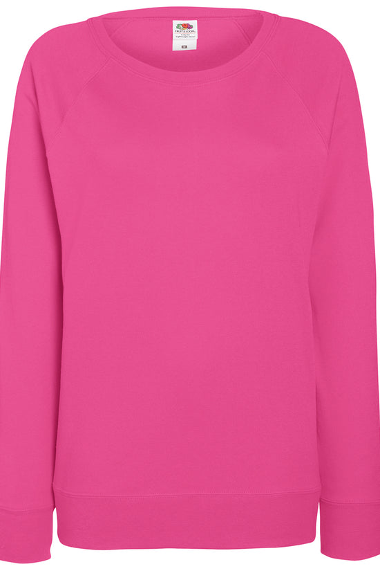 Womens Lightweight Raglan Sweatshirt Stylish Comfortable