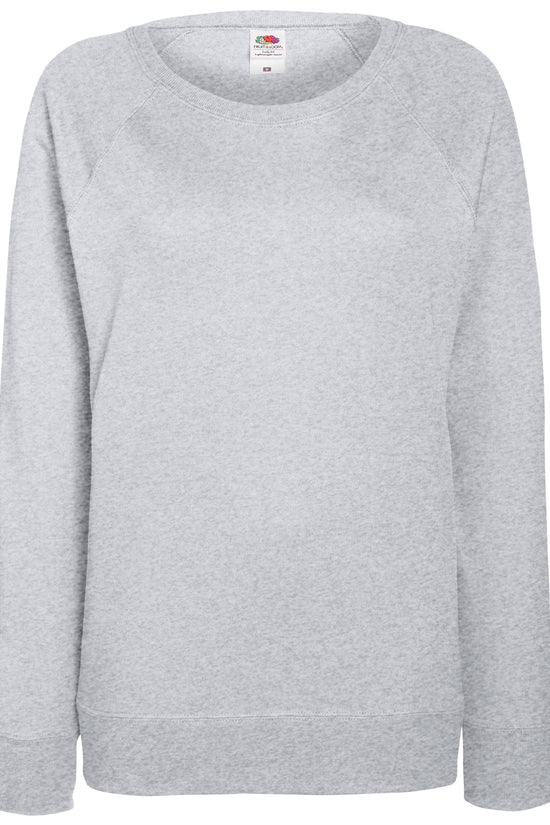Womens Lightweight Raglan Sweatshirt Stylish Comfortable