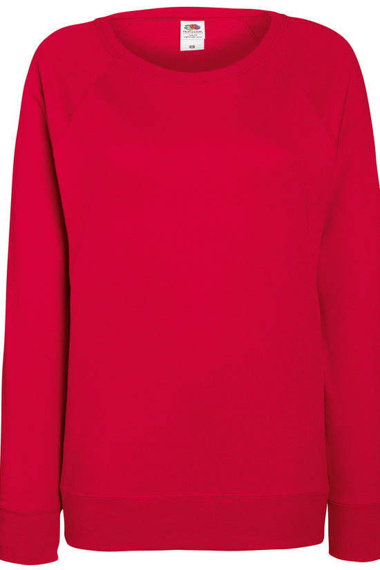 Womens Lightweight Raglan Sweatshirt Stylish Comfortable