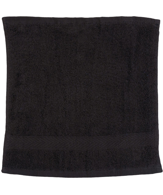 Luxury Herringbone Face Cloth Towel with Hanging Loop