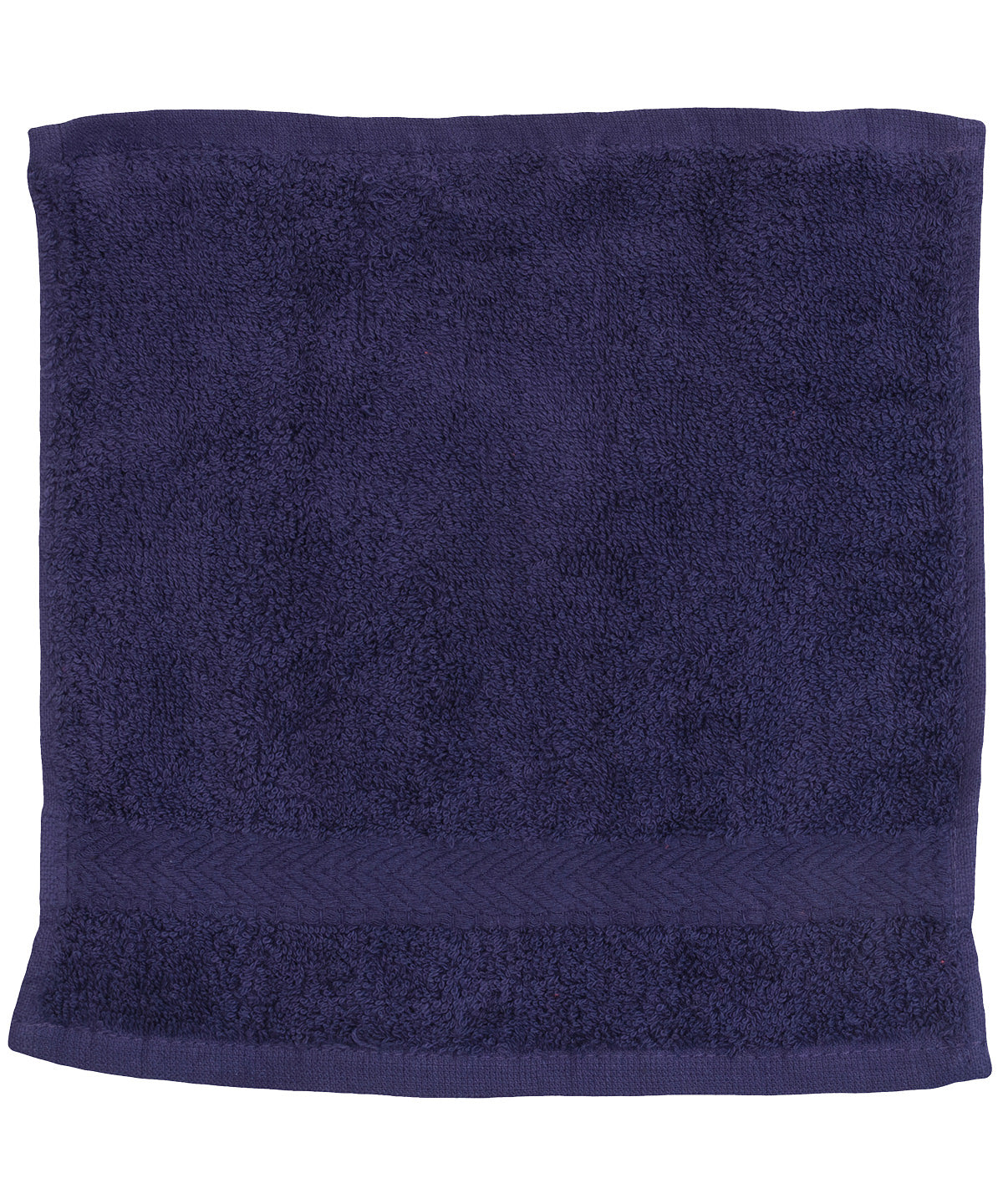Luxury Herringbone Face Cloth Towel with Hanging Loop