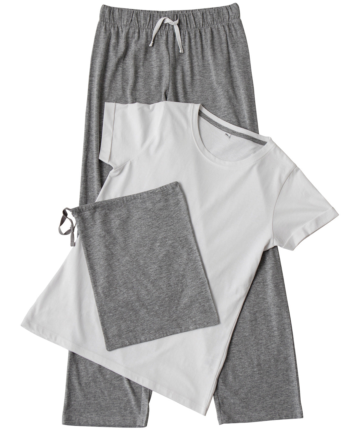 Soft Cotton Womens Pyjama Set with Matching Bag