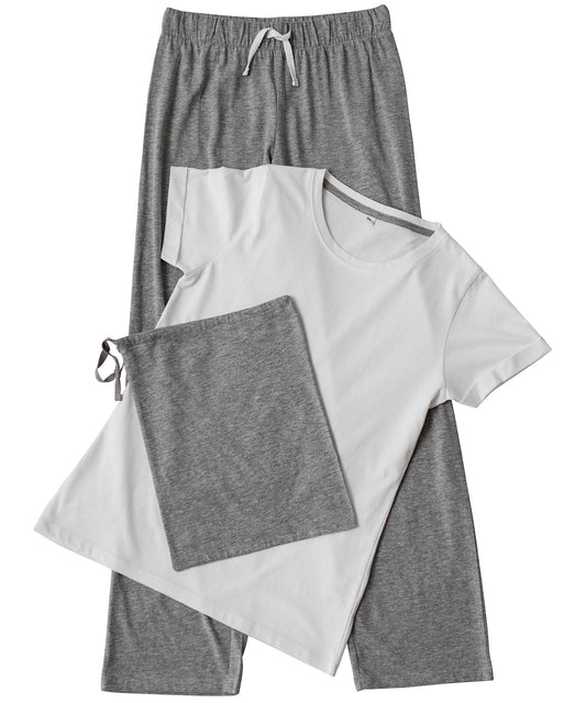 Soft Cotton Womens Pyjama Set with Matching Bag