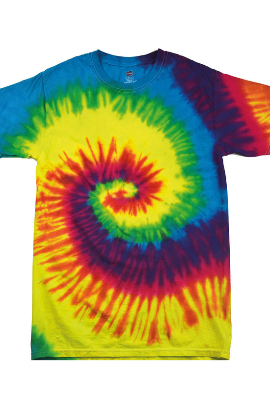 Colortone Kids Tie Dye TShirts Unisex Hyperbrights Neons