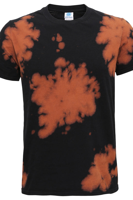 Retro Bleach Out TShirts for Women Pastels Tie Dye Mu