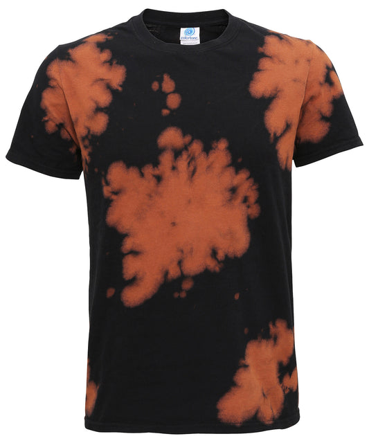 Retro Bleach Out TShirts for Women Pastels Tie Dye Mu