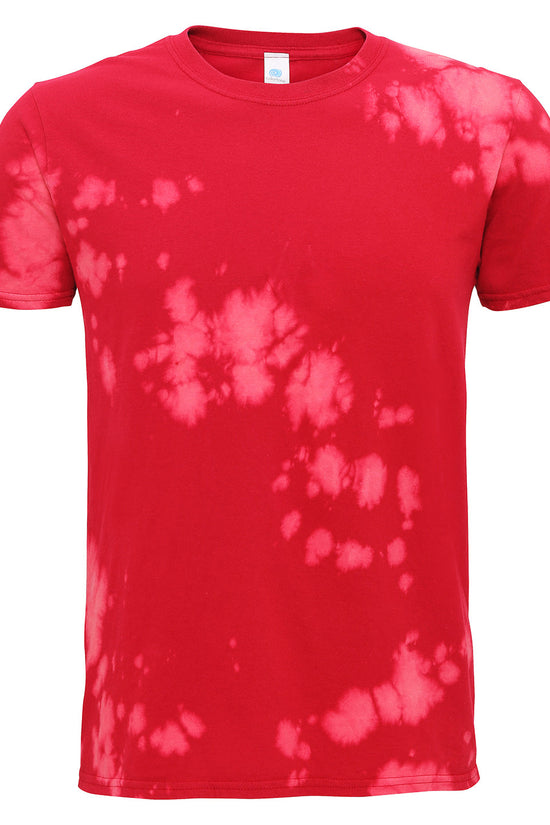 Retro Bleach Out TShirts for Women Pastels Tie Dye Mu