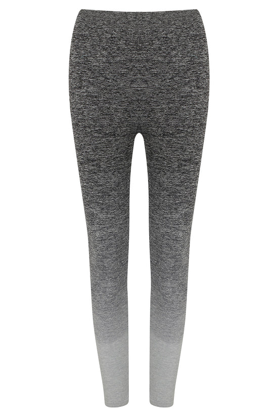 Tombo Womens Seamless Ombre Fade Out Leggings