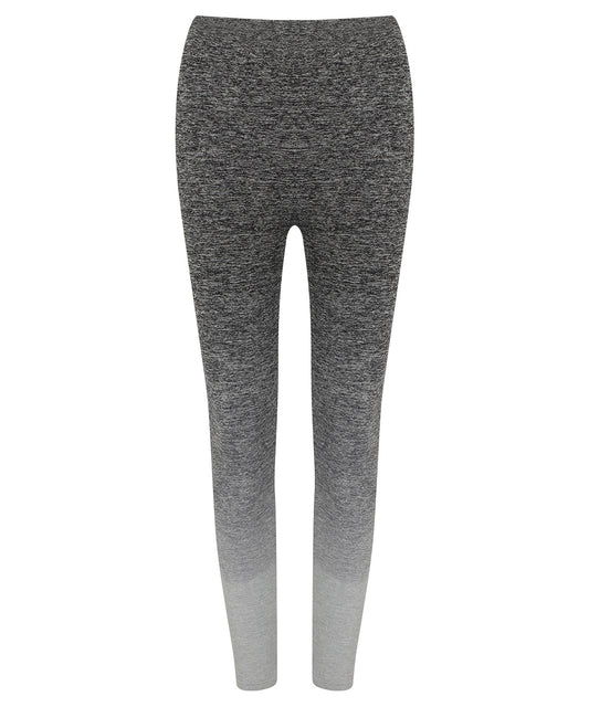 Tombo Womens Seamless Ombre Fade Out Leggings
