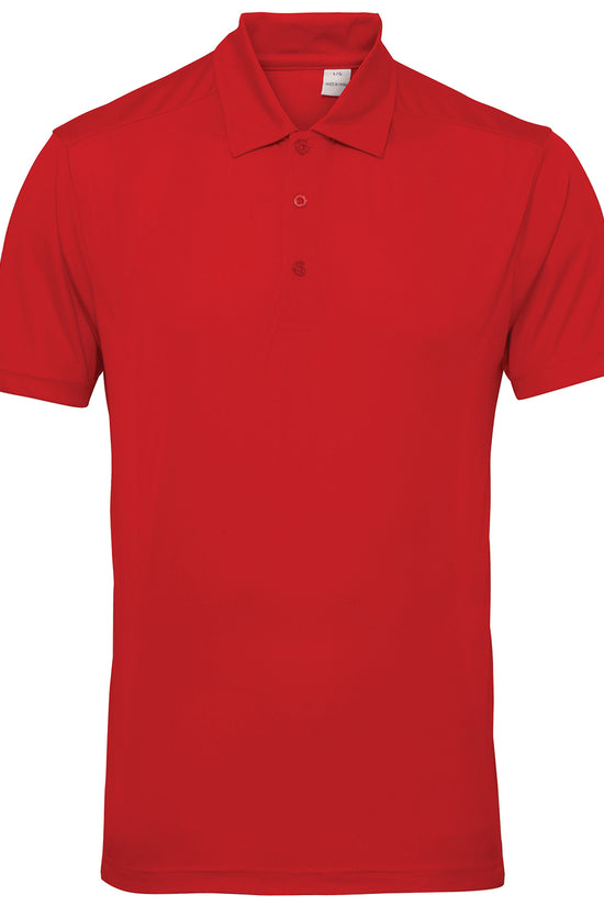Mens TriDri Panelled Polo Shirt MoistureWicking Technology