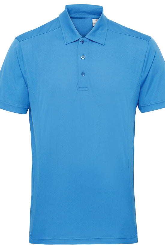 Mens TriDri Panelled Polo Shirt MoistureWicking Technology