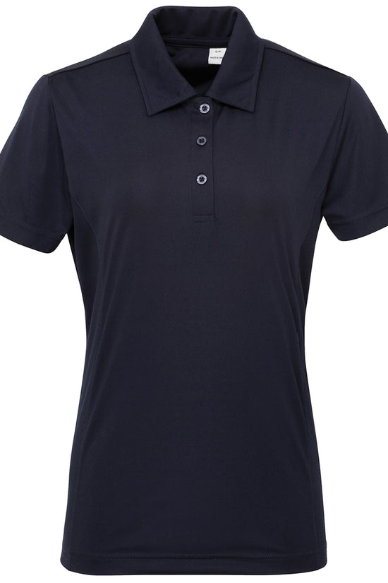 Womens TriDri Panelled Polo Shirt MoistureWicking Fabric