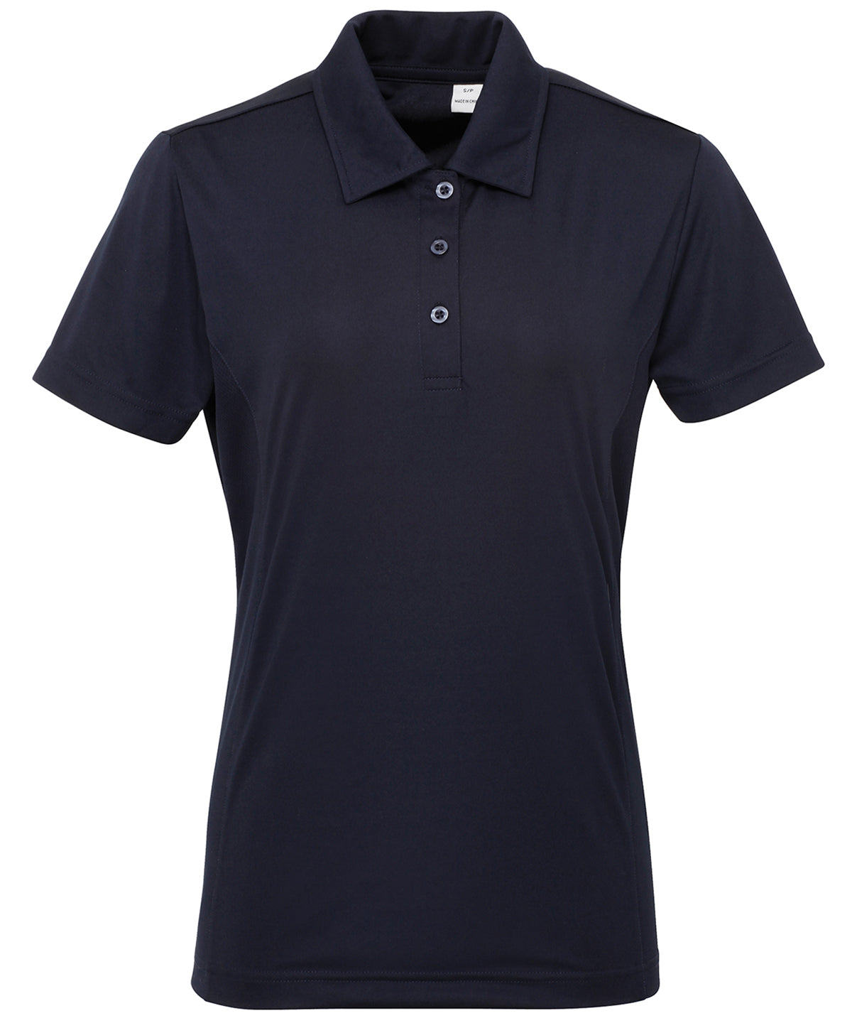 Womens TriDri Panelled Polo Shirt MoistureWicking Fabric