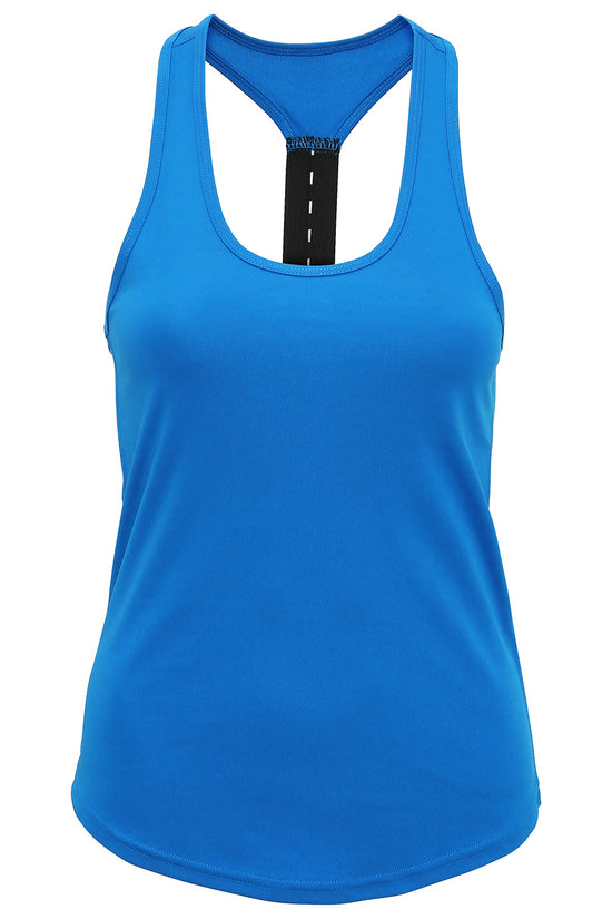 TriDri Womens Performance Strap Back Vest Racerback Detail