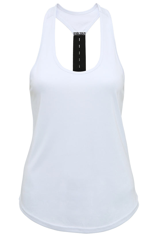 TriDri Womens Performance Strap Back Vest Racerback Detail