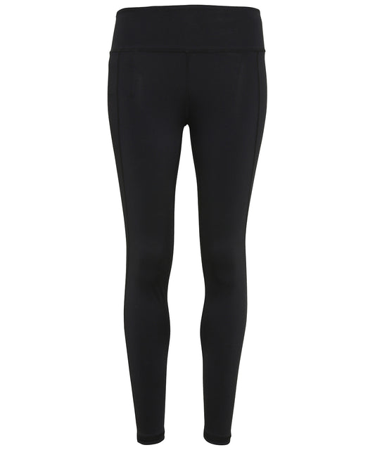 TriDri Womens Performance Leggings SoftStretch Elastic Waistband