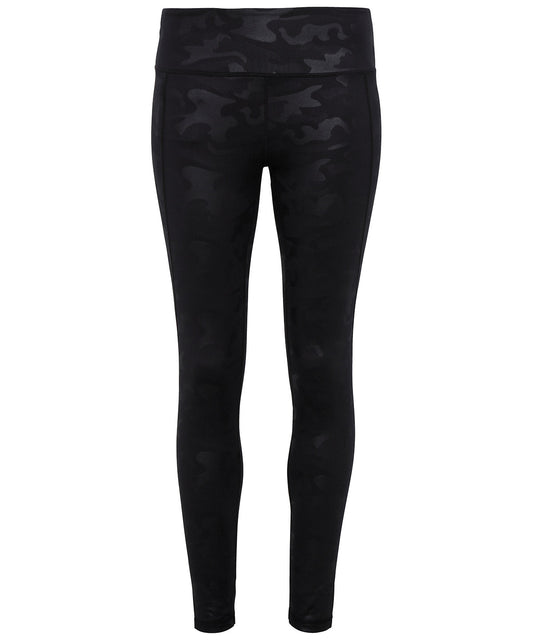 Womens Camo Performance Leggings by TriDri