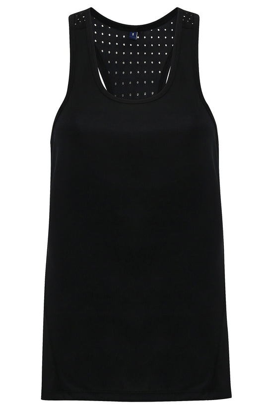 TriDri Womens Laser Cut Performance Vest Activewear