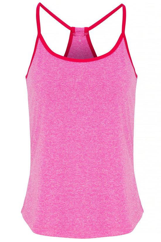 TriDri Womens Yoga Vest with Racerback Design