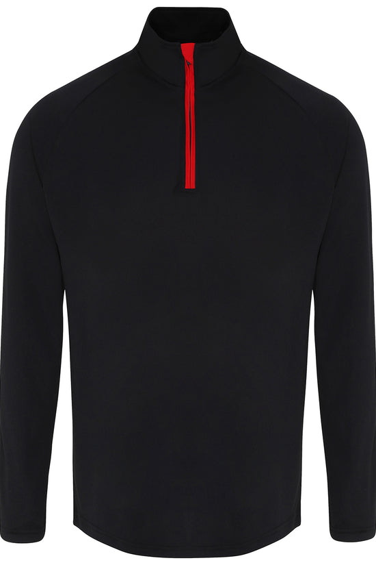 TriDri Long Sleeve Performance Zip Sports Overtop for Men