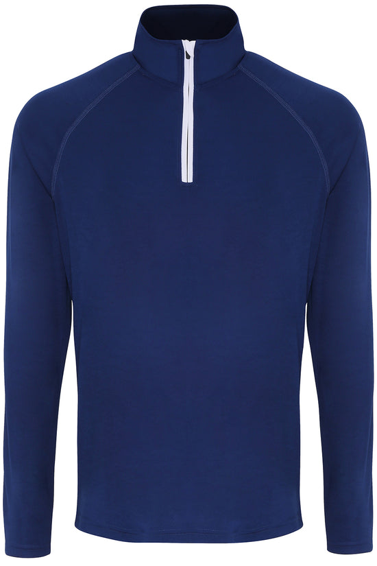 TriDri Long Sleeve Performance Zip Sports Overtop for Men