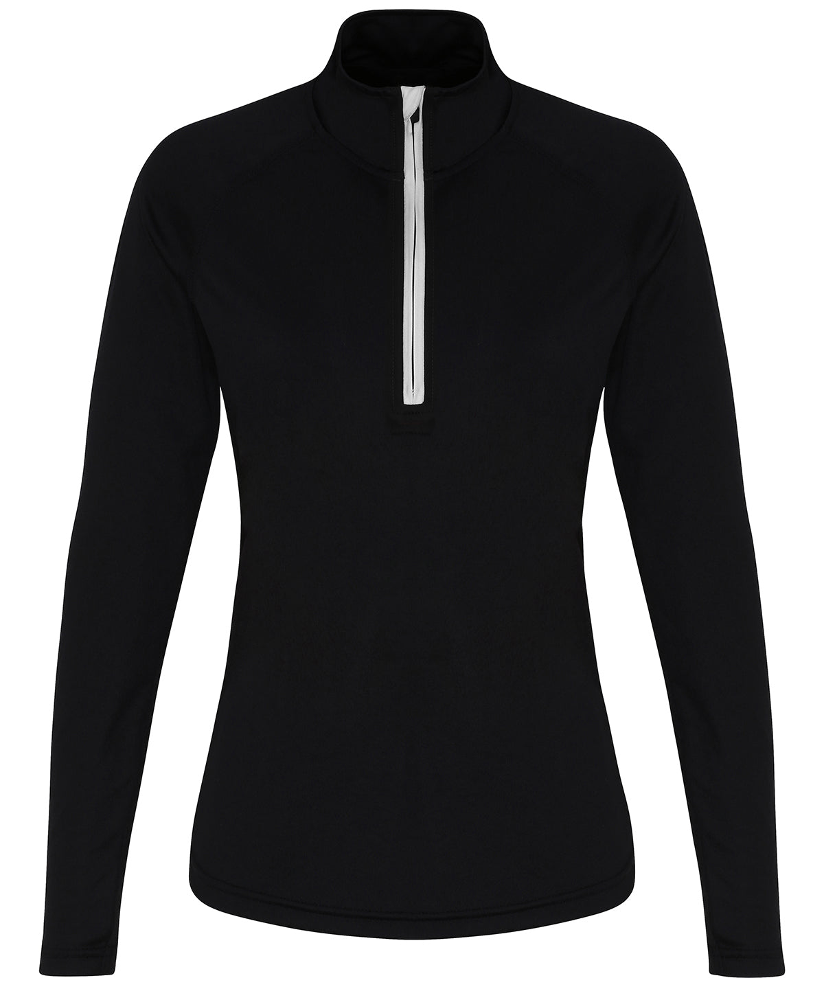 TriDri Womens 14 Zip Performance Sports Overtop Lightweight MoistureWicking