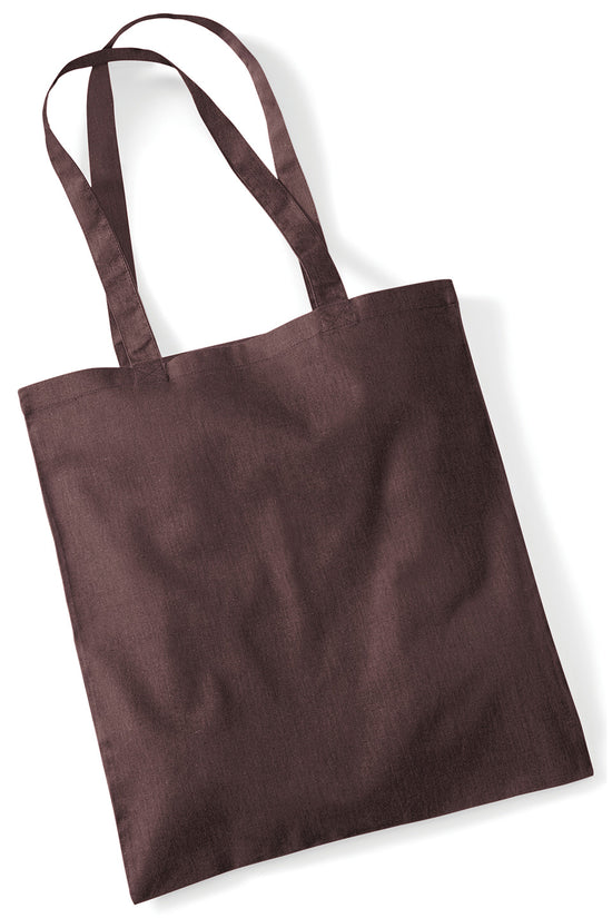 Westford Mill Rebrandable Bag for Life Unisex Adult Long Handle Tote