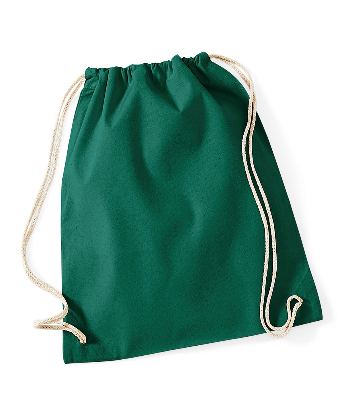 Westford Mill Cotton Gymsac Bag Unisex Adult Luggage in Pastel Colors