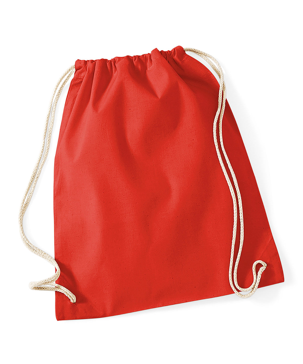 Westford Mill Cotton Gymsac Bag Unisex Adult Luggage in Pastel Colors