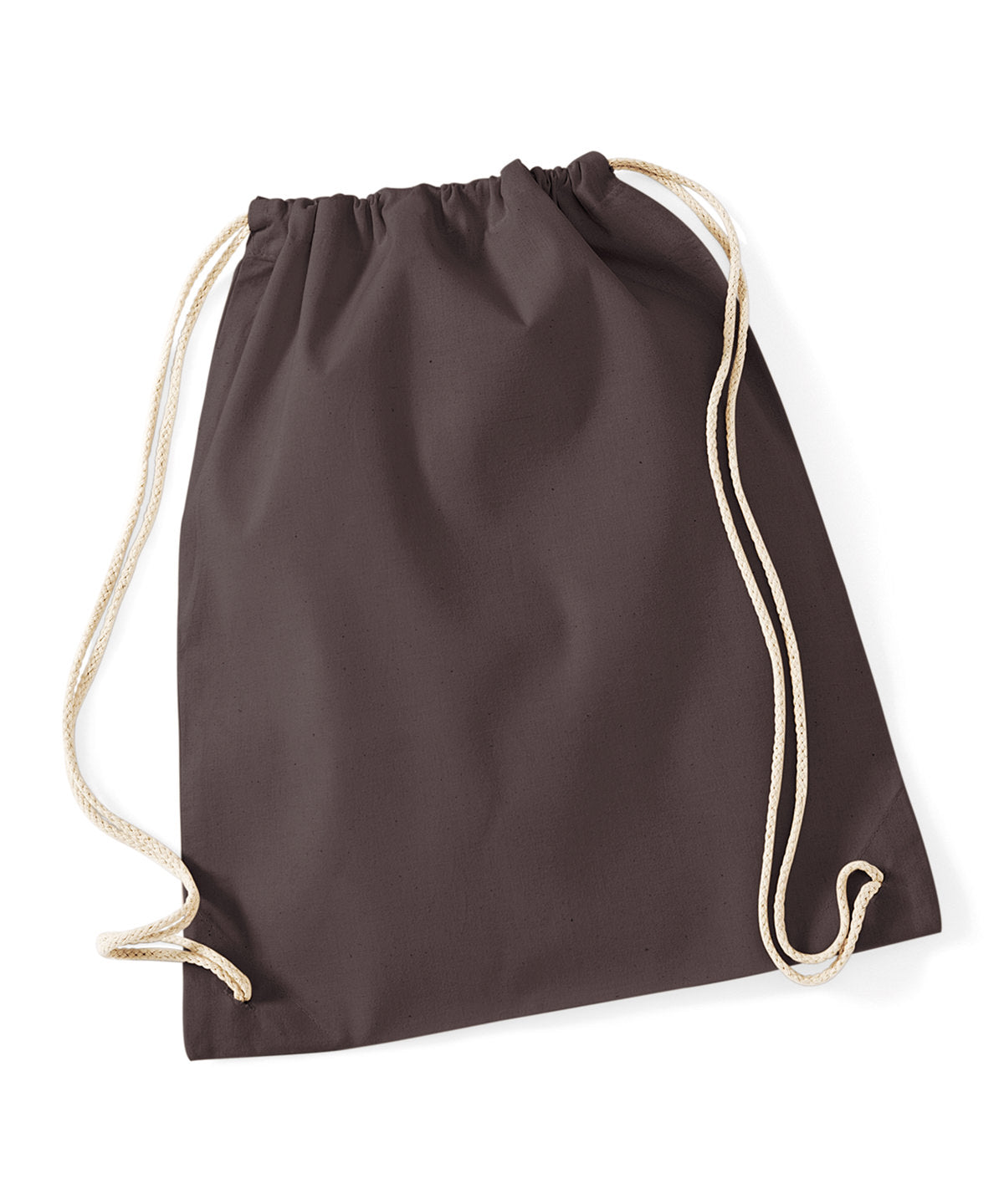 Westford Mill Cotton Gymsac Bag Unisex Adult Luggage in Pastel Colors
