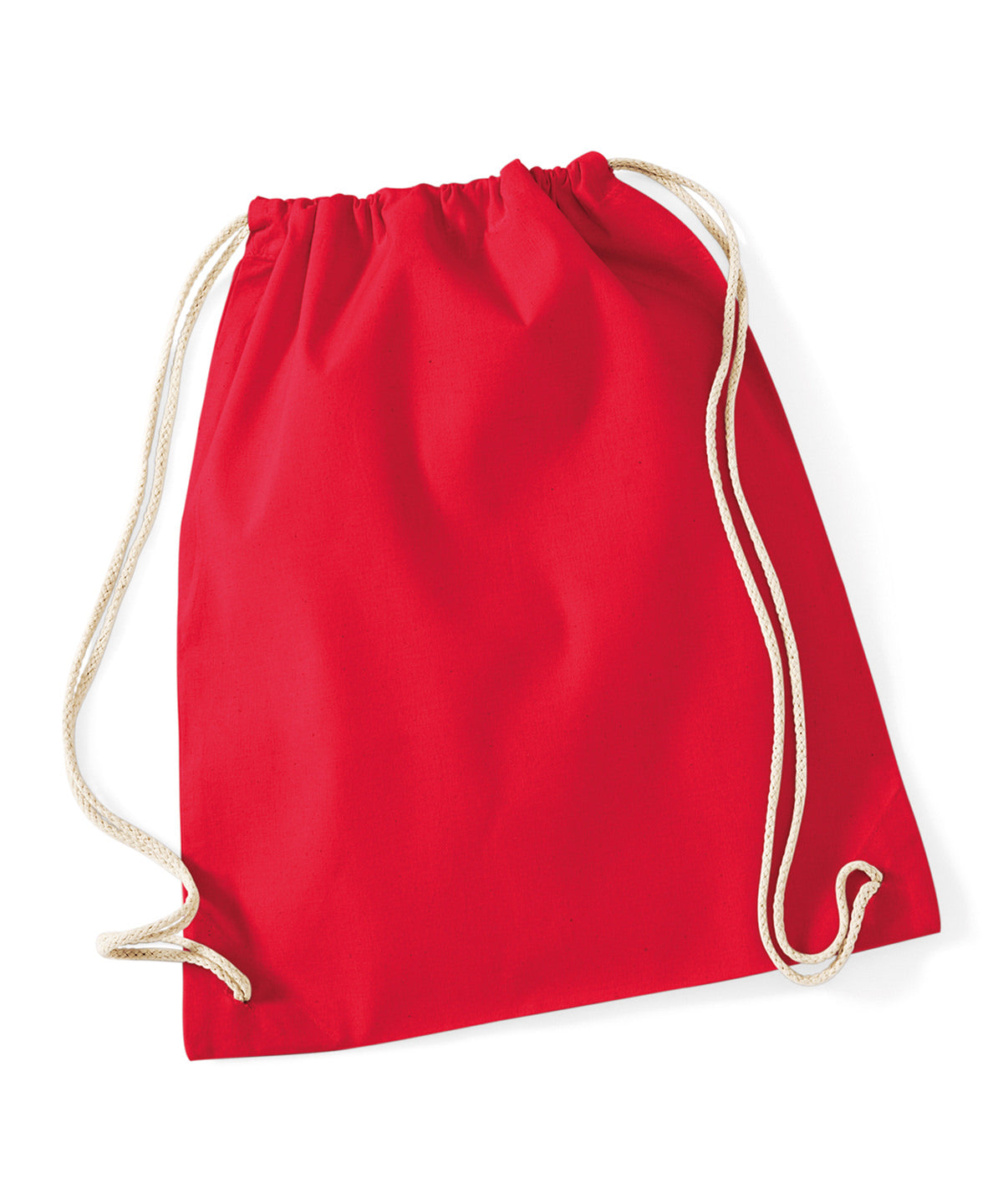Westford Mill Cotton Gymsac Bag Unisex Adult Luggage in Pastel Colors