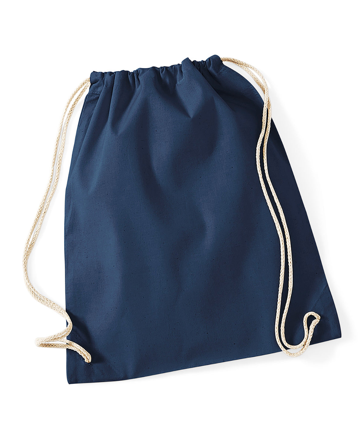 Westford Mill Cotton Gymsac Bag Unisex Adult Luggage in Pastel Colors