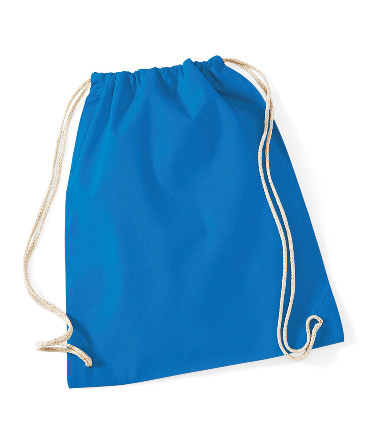 Westford Mill Cotton Gymsac Bag Unisex Adult Luggage in Pastel Colors