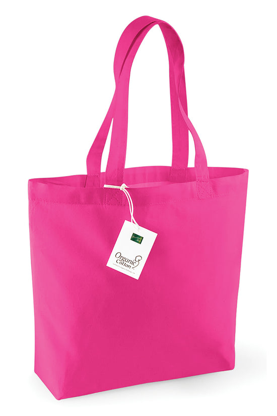 Westford Mill Organic Cotton Shopper Bag Unisex Adult Luggage