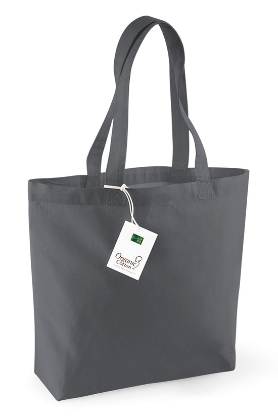 Westford Mill Organic Cotton Shopper Bag Unisex Adult Luggage