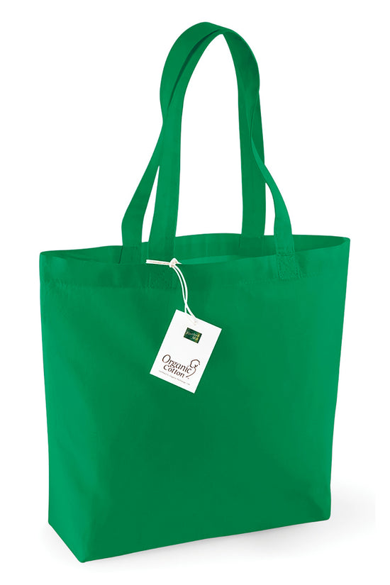 Westford Mill Organic Cotton Shopper Bag Unisex Adult Luggage