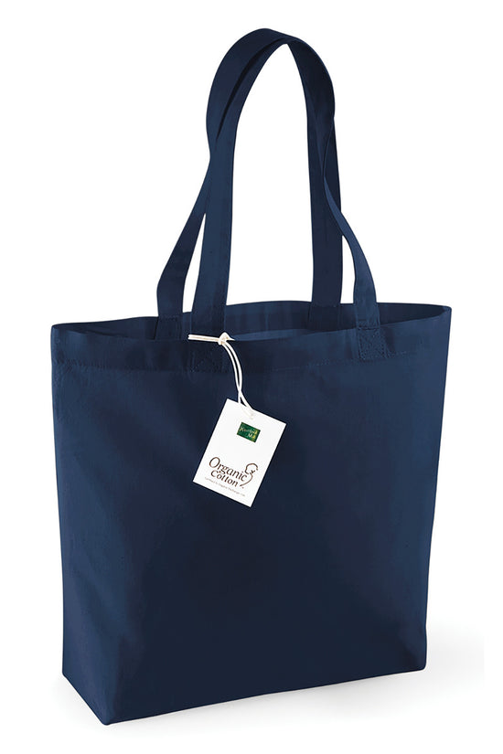 Westford Mill Organic Cotton Shopper Bag Unisex Adult Luggage