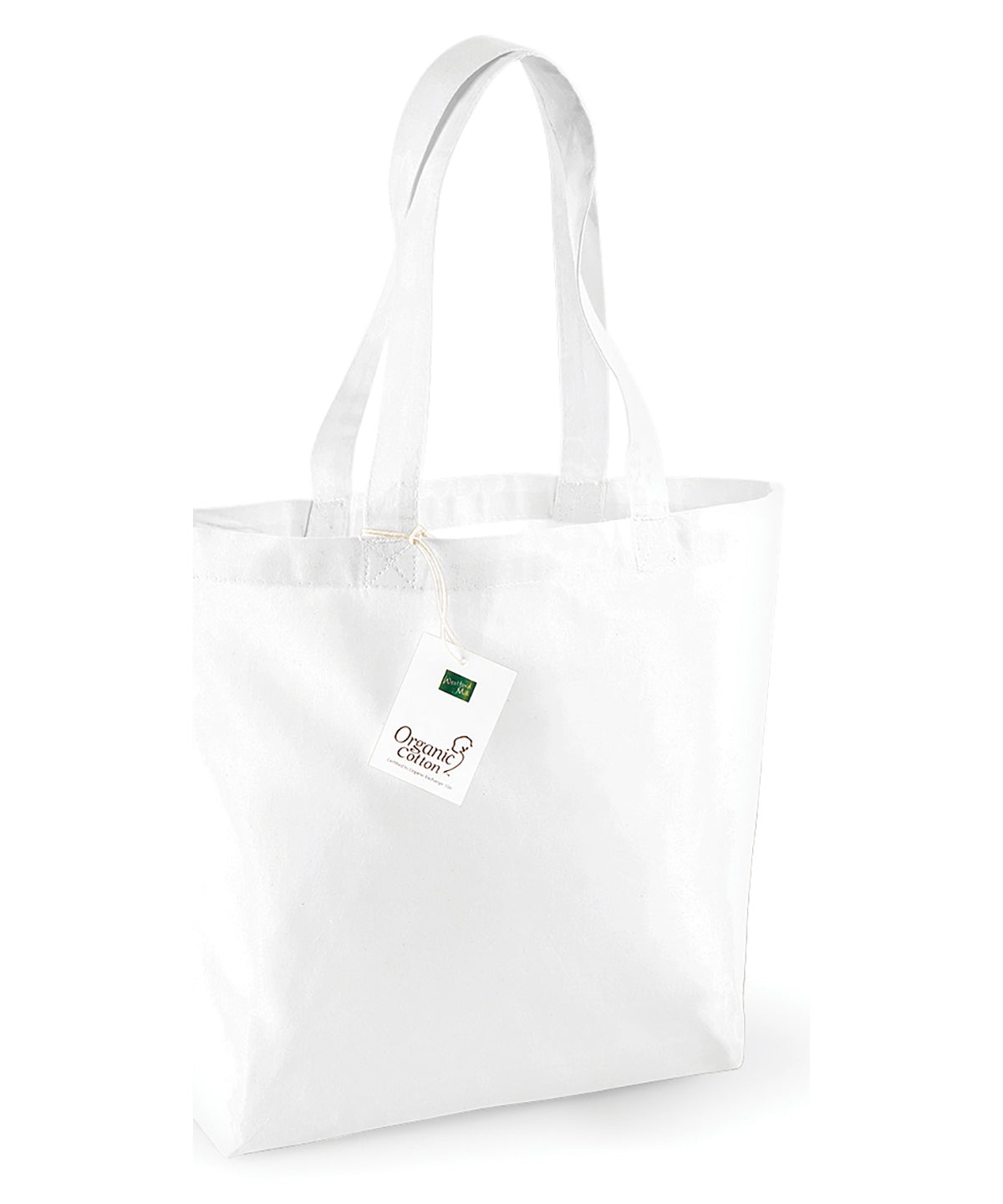 Westford Mill Organic Cotton Shopper Bag Unisex Adult Luggage