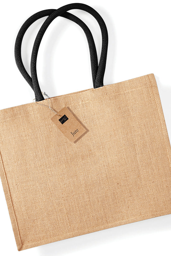 Westford Mill Jute Classic Shopper Bag Unisex Adult Luggage MustHave