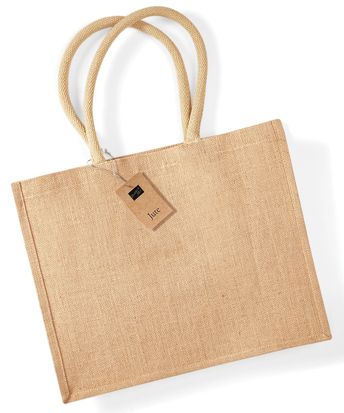 Westford Mill Jute Classic Shopper Bag Unisex Adult Luggage MustHave