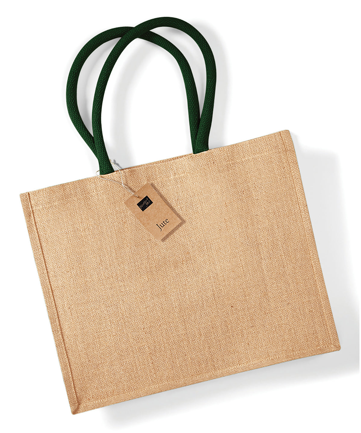 Westford Mill Jute Classic Shopper Bag Unisex Adult Luggage MustHave