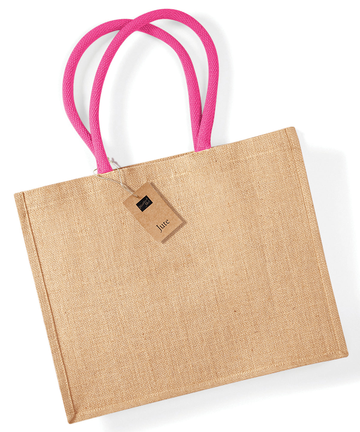Westford Mill Jute Classic Shopper Bag Unisex Adult Luggage MustHave