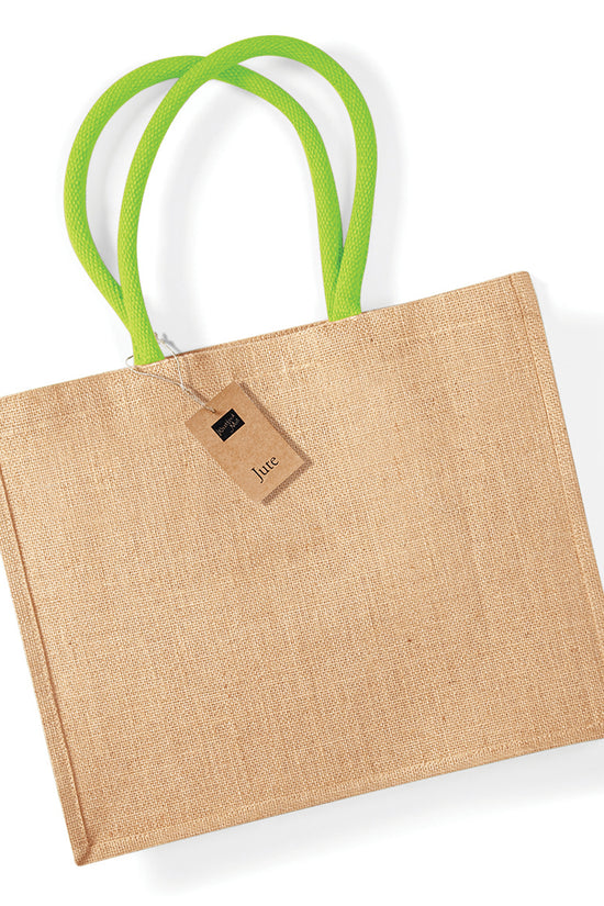 Westford Mill Jute Classic Shopper Bag Unisex Adult Luggage MustHave