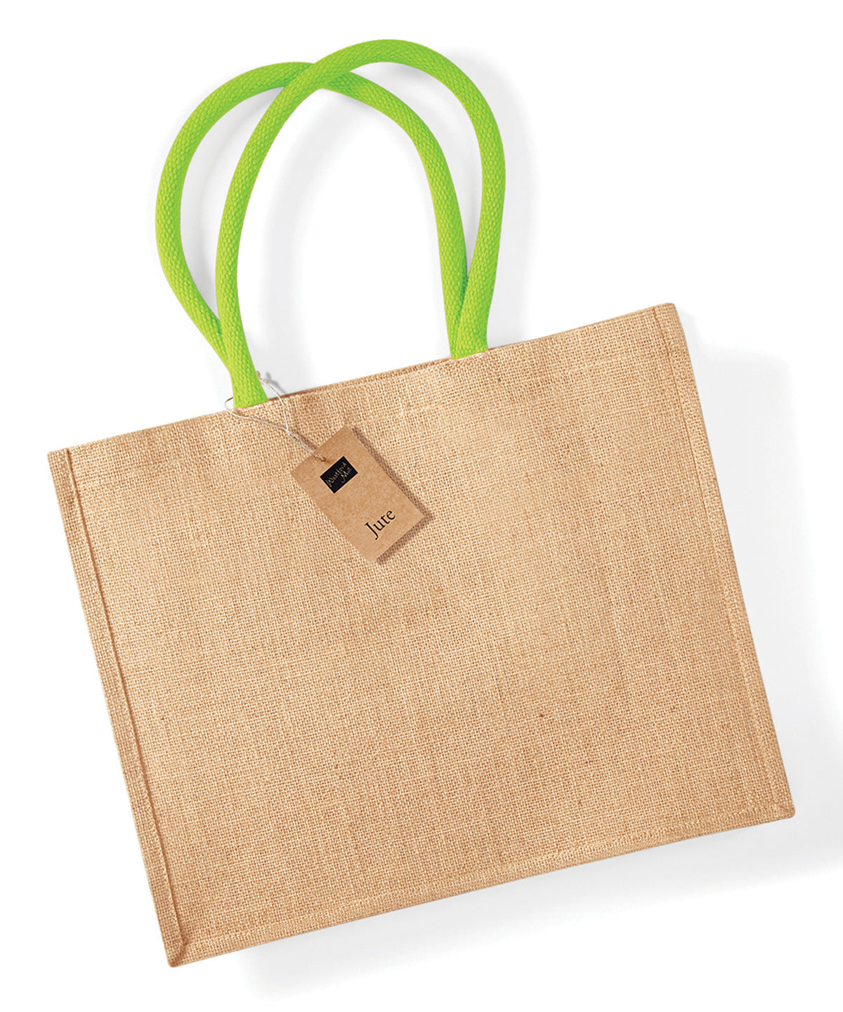 Westford Mill Jute Classic Shopper Bag Unisex Adult Luggage MustHave
