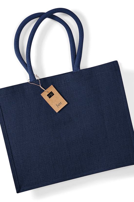Westford Mill Jute Classic Shopper Bag Unisex Adult Luggage MustHave