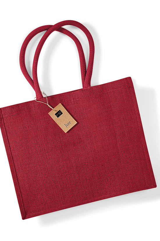 Westford Mill Jute Classic Shopper Bag Unisex Adult Luggage MustHave