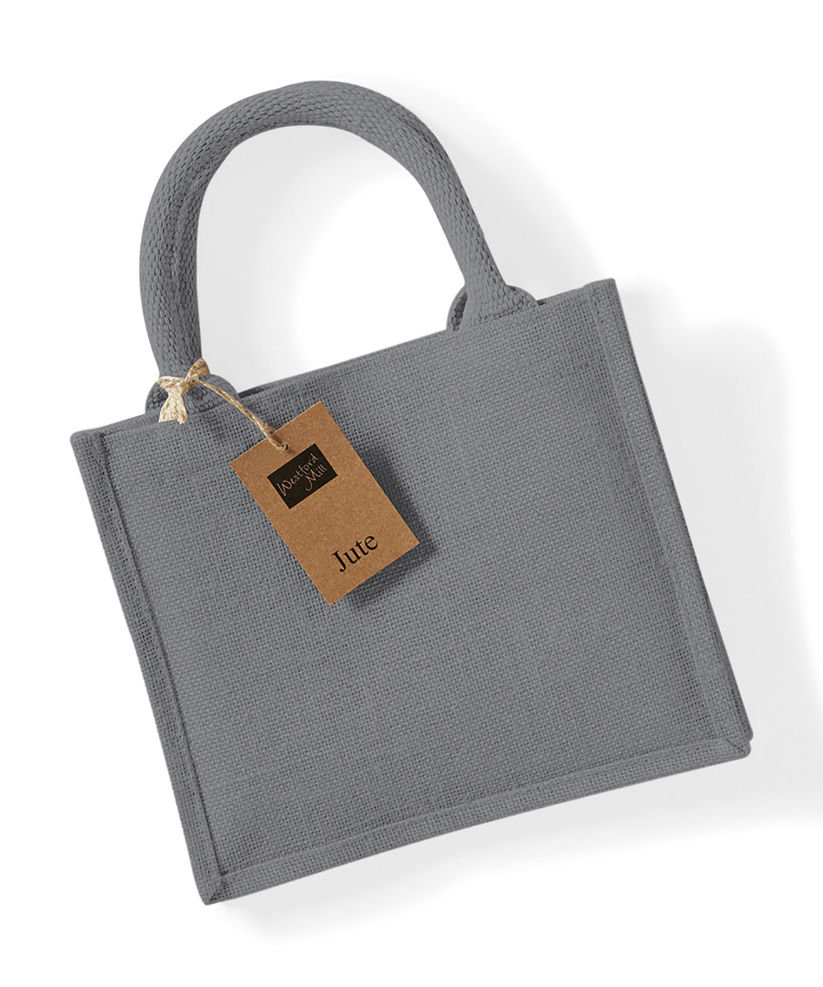 EcoFriendly Westford Mill Jute Mini Gift Bag for Unisex Adults