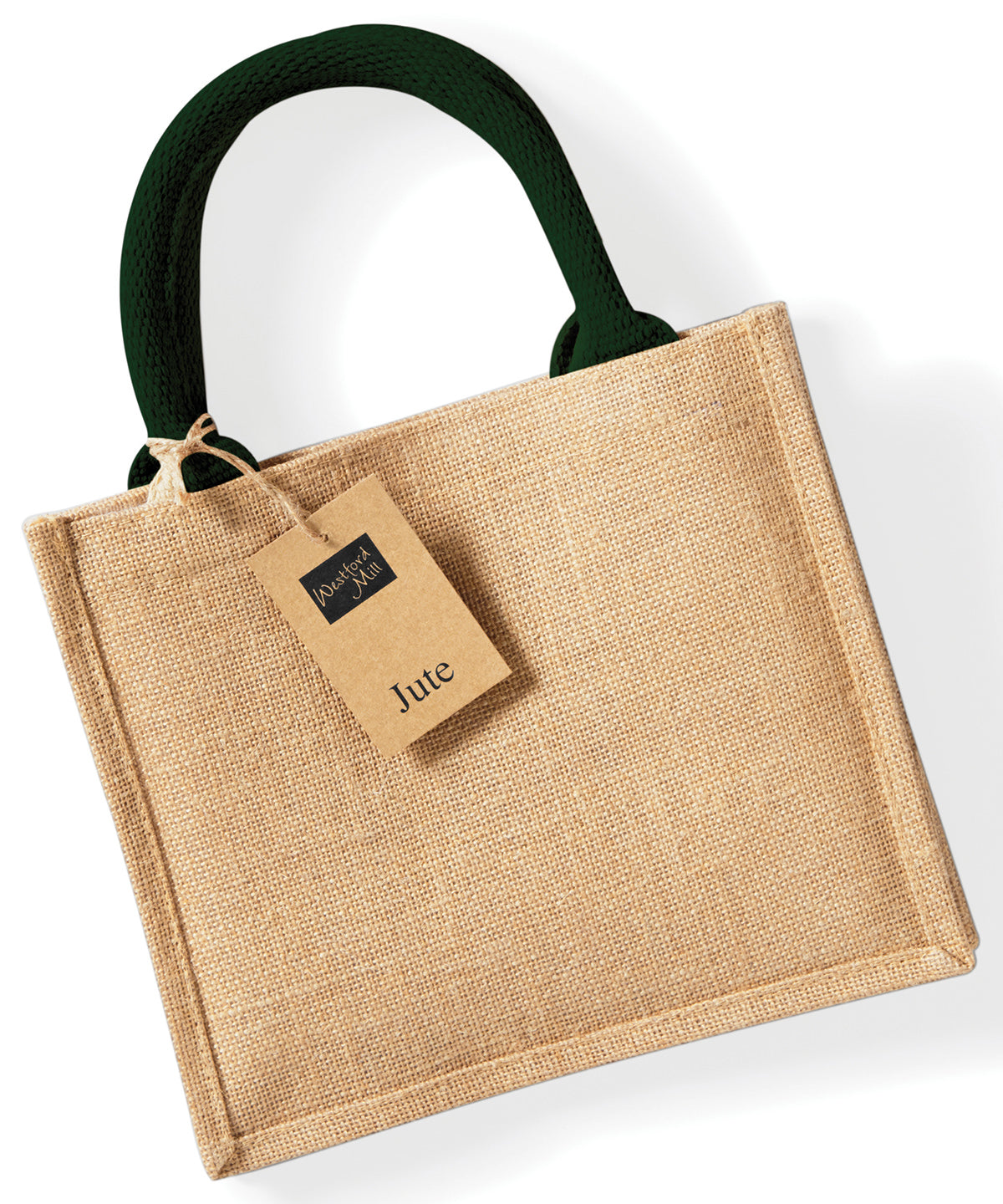 EcoFriendly Westford Mill Jute Mini Gift Bag for Unisex Adults
